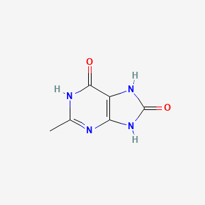 1H-Purine-6,8-dione,7,9-dihydro-2-methyl-