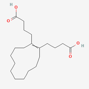 4,4'-(Cyclododec-1-ene-1,2-diyl)dibutanoic acid