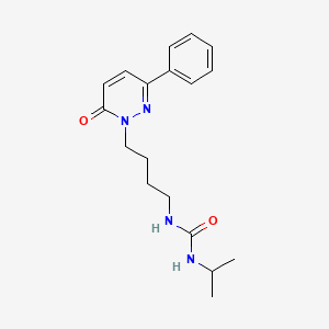 N-[4-(6-Oxo-3-phenylpyridazin-1(6H)-yl)butyl]-N'-propan-2-ylurea