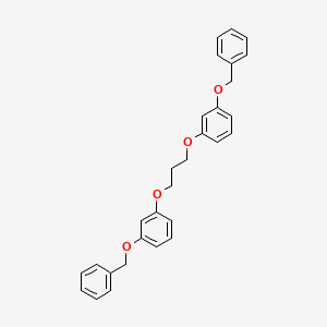 1,1'-[Propane-1,3-diylbis(oxy)]bis[3-(benzyloxy)benzene]