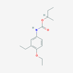 Butan-2-yl (4-ethoxy-3-ethylphenyl)carbamate