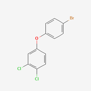molecular formula C12H7BrCl2O B1439578 4-(4-Bromophenoxy)-1,2-dichlorobenzene CAS No. 854259-28-2