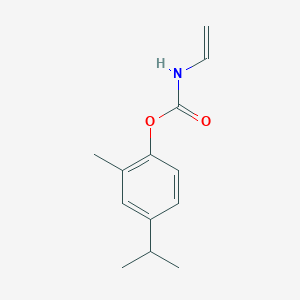 2-Methyl-4-(propan-2-yl)phenyl ethenylcarbamate