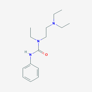 N-[2-(Diethylamino)ethyl]-N-ethyl-N'-phenylurea