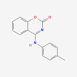 4-(4-Methylanilino)-2H-1,3-benzoxazin-2-one