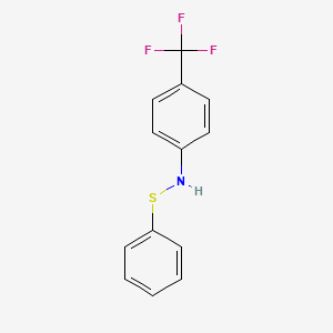 N-(Phenylsulfanyl)-4-(trifluoromethyl)aniline