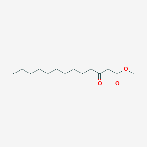 molecular formula C14H26O3 B14395955 Methyl 3-oxotridecanoate CAS No. 87900-05-8