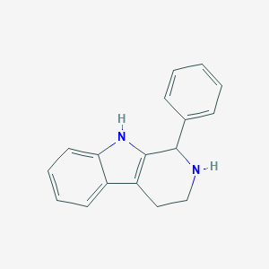 molecular formula C17H16N2 B014396 1-Phenyl-2,3,4,9-tetrahydro-1H-beta-carboline CAS No. 3790-45-2