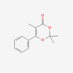 2,2,5-Trimethyl-6-phenyl-2H,4H-1,3-dioxin-4-one