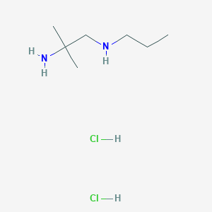 2-methyl-1-N-propylpropane-1,2-diamine;dihydrochloride