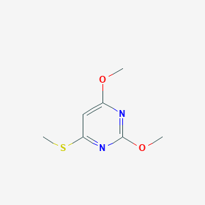 2,4-Dimethoxy-6-methylsulfanylpyrimidine