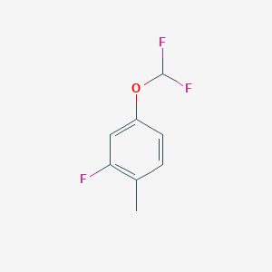 4-(Difluoromethoxy)-2-fluoro-1-methyl-benzene