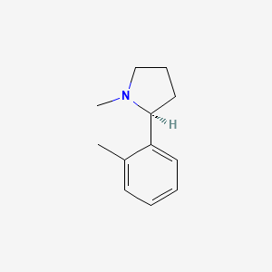 (2S)-1-Methyl-2-(2-methylphenyl)pyrrolidine