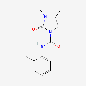 3,4-Dimethyl-N-(2-methylphenyl)-2-oxoimidazolidine-1-carboxamide