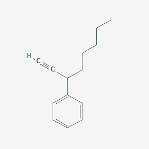 (Oct-1-yn-3-yl)benzene