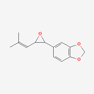 5-[3-(2-Methylprop-1-en-1-yl)oxiran-2-yl]-2H-1,3-benzodioxole