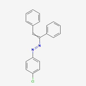 (E)-1-(4-Chlorophenyl)-2-(1,2-diphenylethenyl)diazene