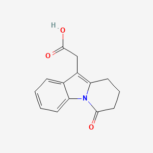 (6-Oxo-6,7,8,9-tetrahydropyrido[1,2-a]indol-10-yl)acetic acid