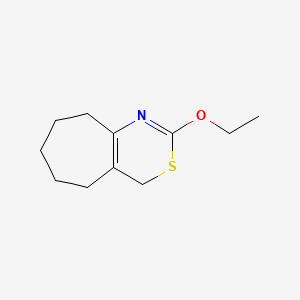 2-Ethoxy-4,5,6,7,8,9-hexahydrocyclohepta[d][1,3]thiazine