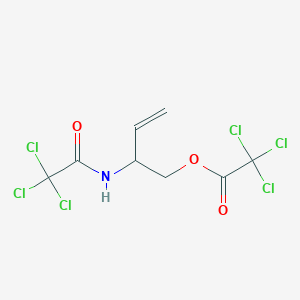 Acetic acid, trichloro-, 2-[(trichloroacetyl)amino]-3-butenyl ester