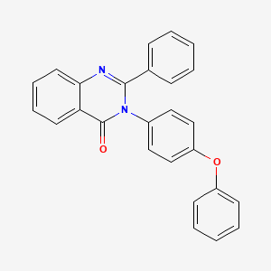 3-(4-Phenoxyphenyl)-2-phenylquinazolin-4(3H)-one