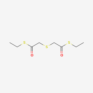 S,S'-Diethyl 2,2'-sulfanediyldiethanethioate