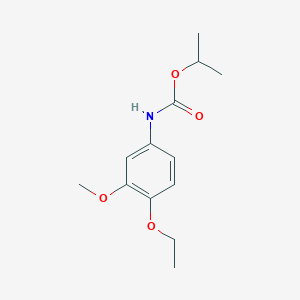 Propan-2-yl (4-ethoxy-3-methoxyphenyl)carbamate