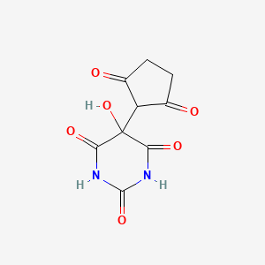 5-(2,5-Dioxocyclopentyl)-5-hydroxypyrimidine-2,4,6(1H,3H,5H)-trione