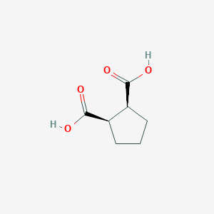 molecular formula C7H10O4 B143967 顺-环戊烷-1,2-二羧酸 CAS No. 1461-96-7