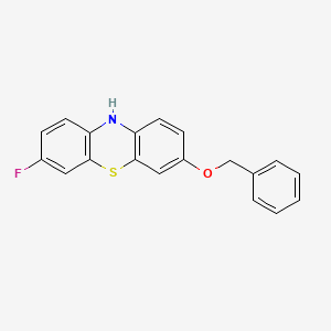 3-(Benzyloxy)-7-fluoro-10H-phenothiazine