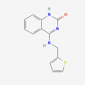 molecular formula C13H11N3OS B1439674 4-[(2-thienylmethyl)amino]quinazolin-2(1H)-one CAS No. 1031970-30-5