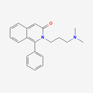 2-(3-(Dimethylamino)propyl)-1-phenylisoquinolin-3(2H)-one