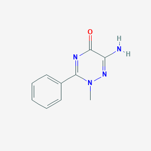 6-Amino-2-methyl-3-phenyl-1,2,4-triazin-5(2H)-one