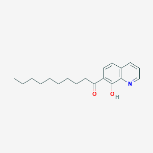 1-(8-Hydroxyquinolin-7-YL)decan-1-one