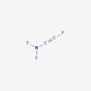 molecular formula C2F3N B14396773 N,N,2-trifluoroethynamine CAS No. 89554-96-1