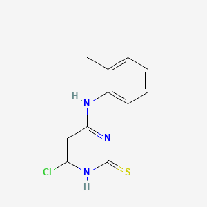 6-Chloro-4-(2,3-dimethylanilino)pyrimidine-2(1H)-thione