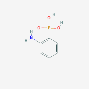 (2-Amino-4-methylphenyl)phosphonic acid