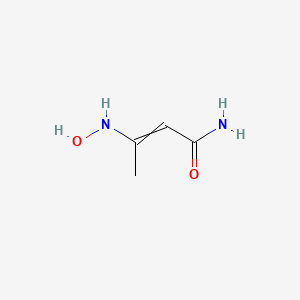 3-(Hydroxyamino)but-2-enamide