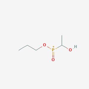 (1-Hydroxyethyl)(oxo)propoxyphosphanium