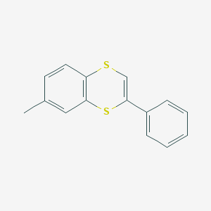 7-Methyl-2-phenyl-1,4-benzodithiine