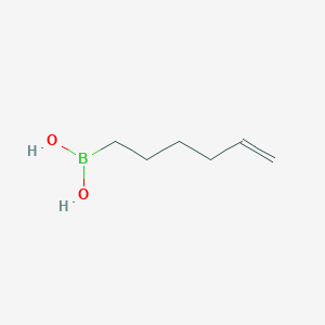 molecular formula C6H13BO2 B1439761 5-Hexenylboronic acid CAS No. 1072952-16-9