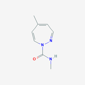 N,5-Dimethyl-1H-1,2-diazepine-1-carboxamide