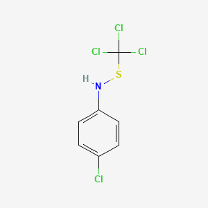 4-Chloro-N-[(trichloromethyl)sulfanyl]aniline