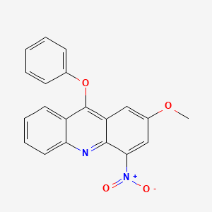 2-Methoxy-4-nitro-9-phenoxyacridine