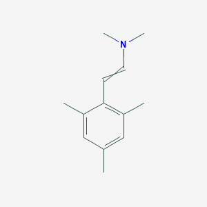 N,N-Dimethyl-2-(2,4,6-trimethylphenyl)ethen-1-amine