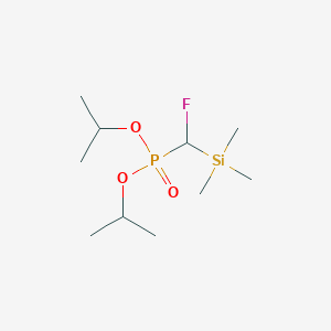 Dipropan-2-yl [fluoro(trimethylsilyl)methyl]phosphonate