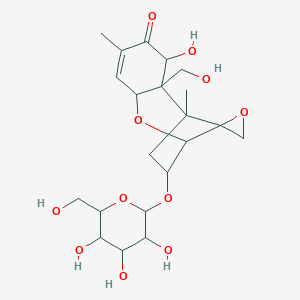molecular formula C21H30O11 B143981 脱氧雪腐镰刀菌烯醇 3-葡萄糖苷 CAS No. 131180-21-7