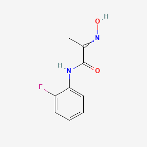 N-(2-Fluorophenyl)-2-(hydroxyimino)propanamide