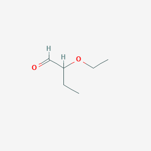 molecular formula C6H12O2 B14398148 2-Ethoxybutanal CAS No. 89534-27-0