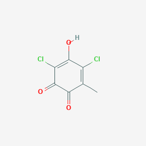 3,5-Dichloro-4-hydroxy-6-methylcyclohexa-3,5-diene-1,2-dione